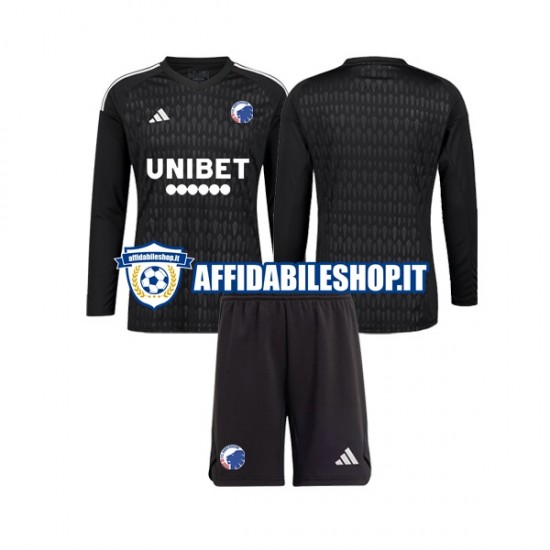 Maglia FC Copenhagen Portiere 2023-2024 Bambino 3-13 anni Manica Lunga, Gara Away