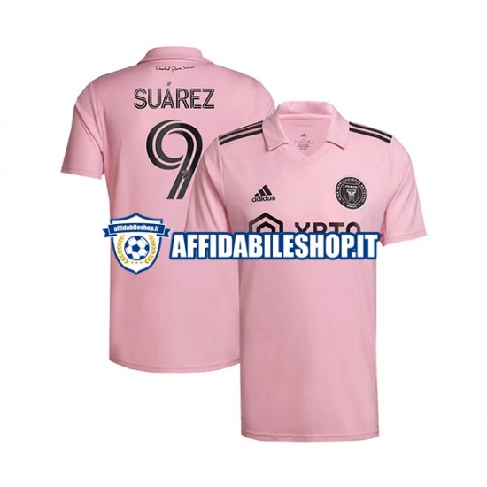 Maglia Inter Miami Luis Suarez 9 2023-2024 Uomo Manica Corta, Gara Home