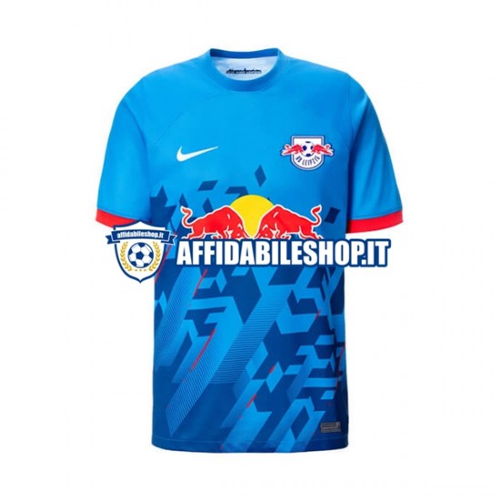 Maglia RB Leipzig 2023-2024 Uomo Manica Corta, Gara Terza