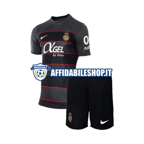 Maglia RCD Mallorca 2023-2024 Bambino 3-13 anni Manica Corta, Gara Away