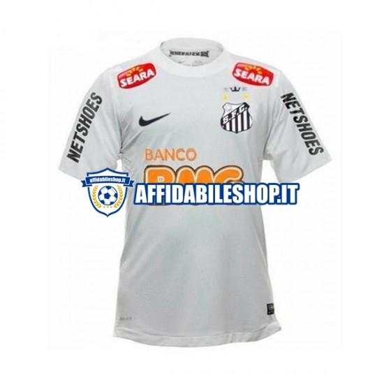 Maglia Santos Retro 2011-2012 Uomo Manica Corta, Gara Home