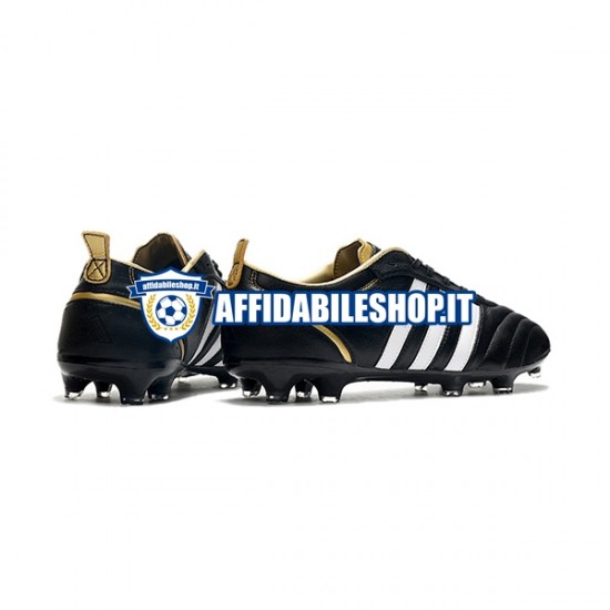 Bianco Nero Adidas ADIPURE FG Scarpe calcio