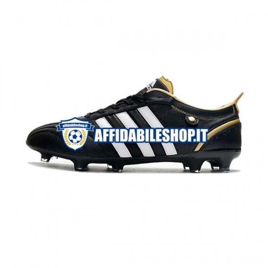 Bianco Nero Adidas ADIPURE FG Scarpe calcio