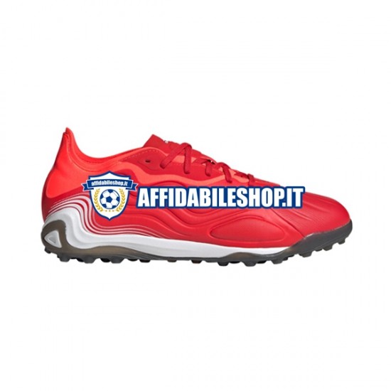 Rosso Bianco Adidas COPA SENSE.1 TF Meteorite Scarpe calcio