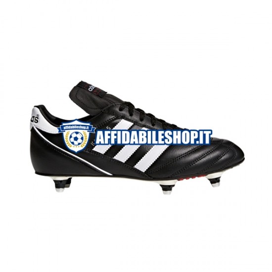 Bianco Nero Adidas Classic Kaiser 3 Cup SG Scarpe calcio