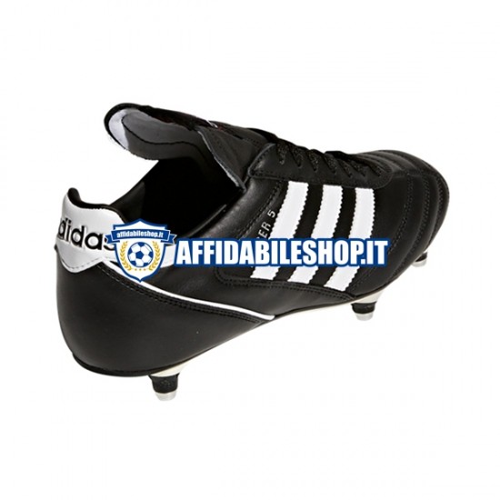 Bianco Nero Adidas Classic Kaiser 3 Cup SG Scarpe calcio