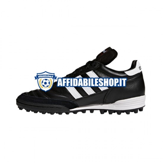 Bianco Nero Adidas Classic Mundial Team TF Scarpe calcio