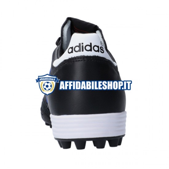 Nero Adidas Classic Mundial Team TF Blue Stripes Scarpe calcio