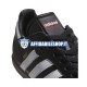 Bianco Nero Adidas Classic Samba Hallenschuh Leder Scarpe calcio