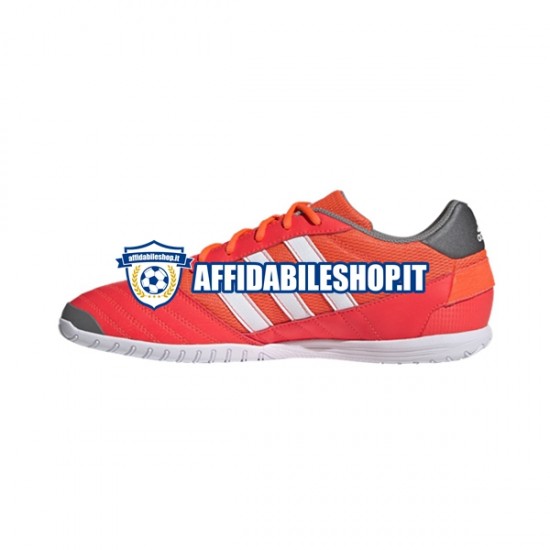 Rosso Adidas Classic Super Sala IN Halle White Scarpe calcio