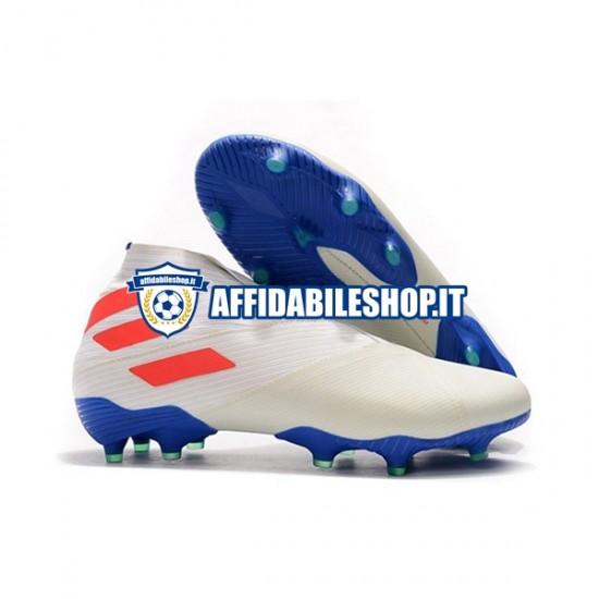 Arancia Bianco Adidas Nemeziz9 FG Scarpe calcio