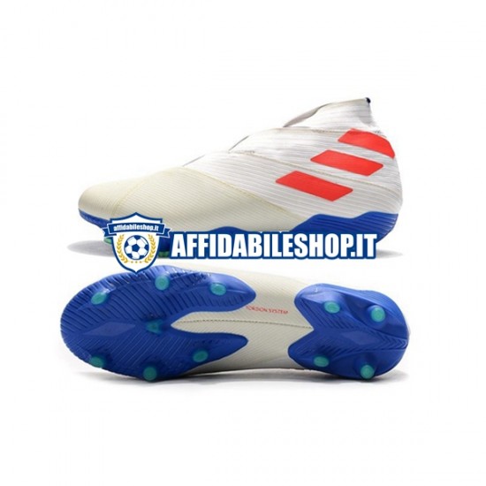 Arancia Bianco Adidas Nemeziz9 FG Scarpe calcio