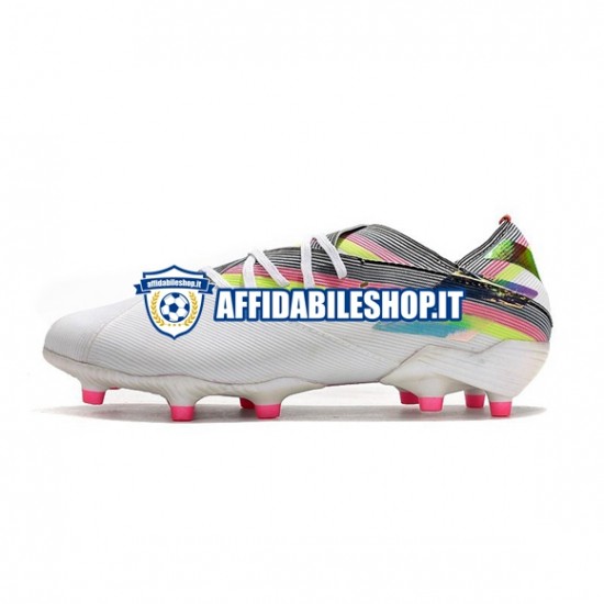 Bianco Adidas Nemeziz9.1 FG Scarpe calcio