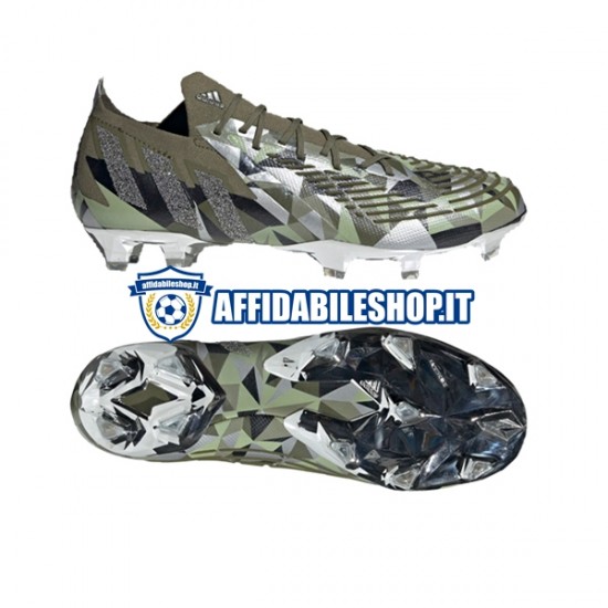 Verde Adidas Predator EDGE CRYSTAL.1 L FG Scarpe calcio