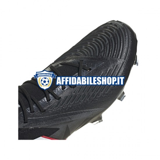 Nero Adidas Predator EDGE.1 L FG Edge of Darkness Scarpe calcio