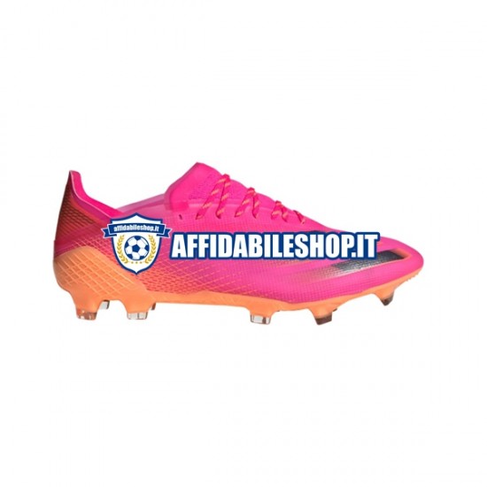 Arancia Rosa Nero Adidas X GHOSTED.1 FG Superspectral Scarpe calcio