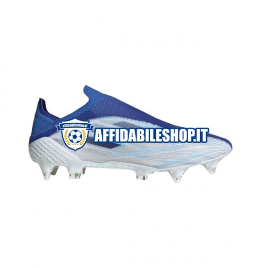 Blu Bianco Adidas X SPEEDFLOW SG Diamond Edge Scarpe calcio