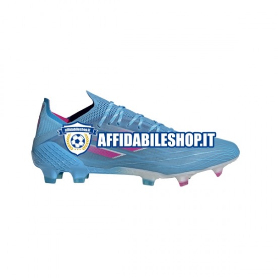 Rosa Blu Bianco Adidas X SPEEDFLOW.1 FG Sapphire Edge Scarpe calcio