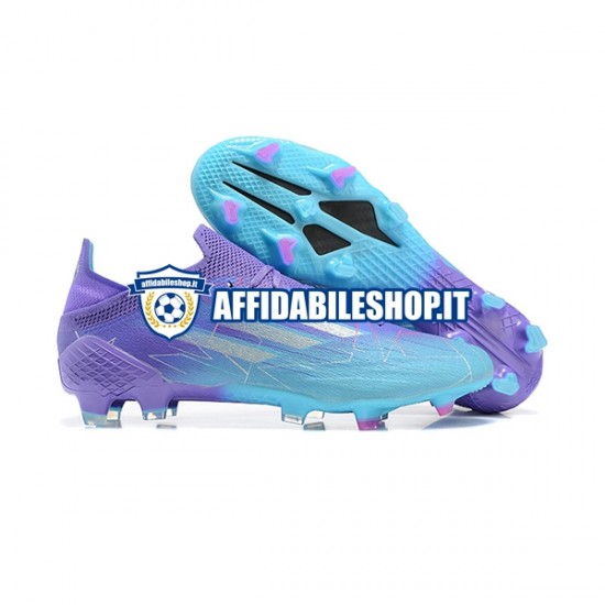 Viola Blu Adidas X Speed flow FG Scarpe calcio