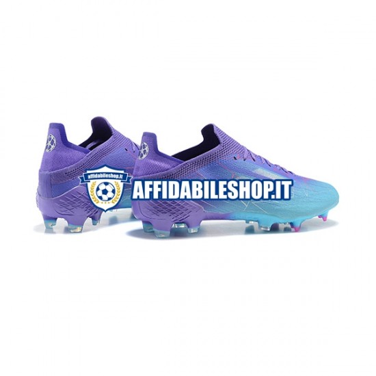 Viola Blu Adidas X Speed flow FG Scarpe calcio