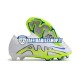 Bianco Verde Nike Air Zoom Mercurial IX Elite FG Scarpe calcio