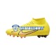 Rosa Giallo Nike Air Zoom Mercurial Superfly IX Academy AG AG Lucent Scarpe calcio