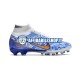 Blu Nike Air Zoom Mercurial Superfly IX Elite AG Scarpe calcio