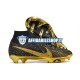 Giallo Nero Nike Air Zoom Mercurial Superfly IX Elite Scarpe calcio