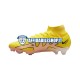 Rosa Giallo Nike Air Zoom Mercurial Superfly IX Elite FG Lucent Scarpe calcio