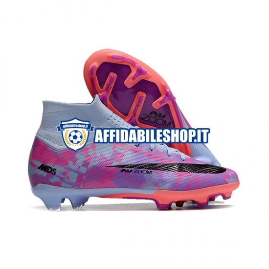 Viola Nike Air Zoom Mercurial Superfly IX Elite FG Scarpe calcio