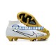 Oro Bianco Nike Air Zoom Mercurial Superfly IX Elite FG Scarpe calcio