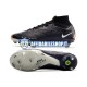 Giallo Nero Nike Air Zoom Mercurial Superfly IX Elite SG Scarpe calcio