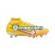 Rosa Giallo Nike Air Zoom Mercurial Superfly IX Elite SG Pro AC Lucent Scarpe calcio