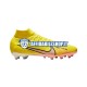 Rosa Giallo Nike Air Zoom Mercurial Superfly IX Pro AG Pro AG Pro Lucent Scarpe calcio