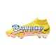 Rosa Giallo Nike Air Zoom Mercurial Superfly IX Pro FG Lucent Scarpe calcio