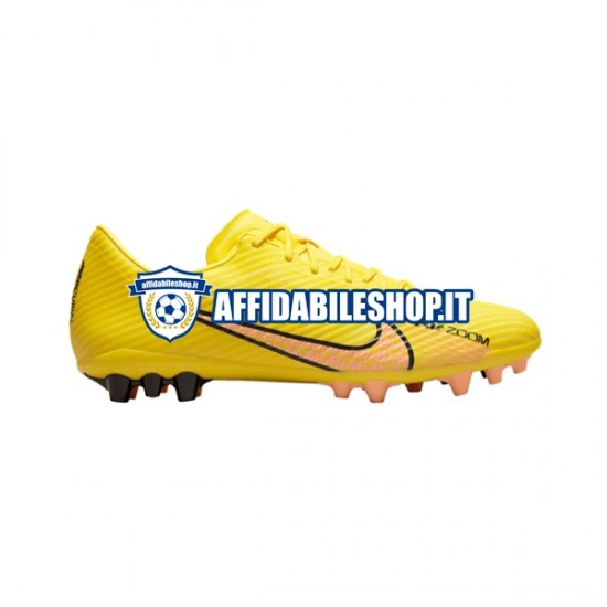 Rosa Giallo Nike Air Zoom Mercurial Vapor XV Academy AG Lucent Scarpe calcio