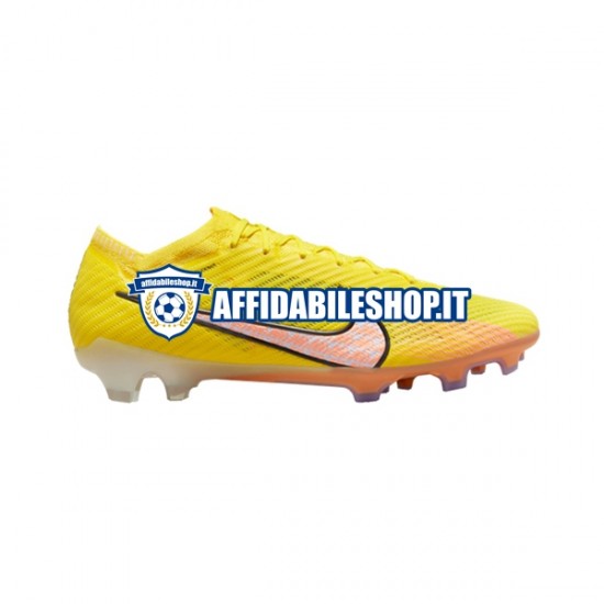 Rosa Giallo Nike Air Zoom Mercurial Vapor XV Elite FG Lucent Scarpe calcio