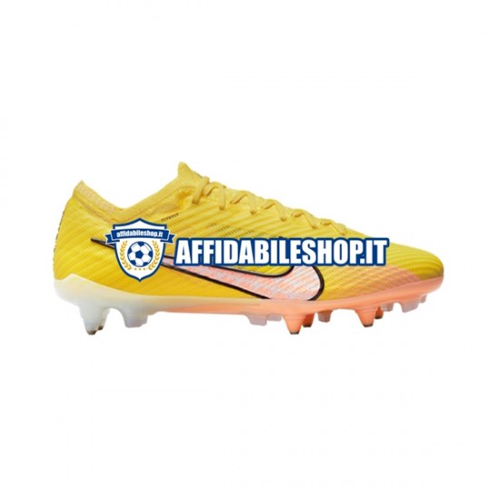 Rosa Giallo Nike Air Zoom Mercurial Vapor XV Elite SG Pro AC Lucent Scarpe calcio