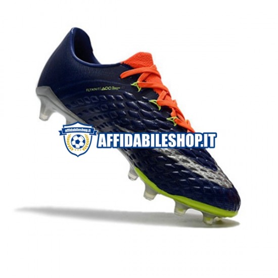 Arancia Blu Nike HyperVenom Phantom III Elite FG Scarpe calcio