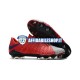 Rosso Grigio Nike HyperVenom Phantom III Elite FG Scarpe calcio