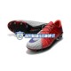 Rosso Grigio Nike HyperVenom Phantom III Elite FG Scarpe calcio