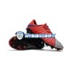 Rosso Grigio Nike HyperVenom Phantom III Elite FG Scarpe calcio