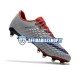 Rosso Grigio Nike HyperVenom Phantom III Elite FG Scarpe calcio