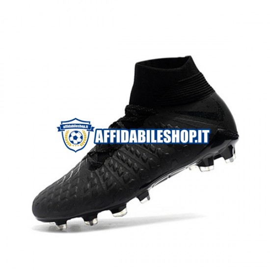 Bianco Nero Nike Hypervenom Phantom 3 Elite DF FG Scarpe calcio