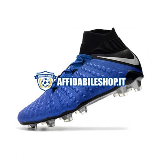 Blu Nike Hypervenom Phantom 3 Elite DF FG Scarpe calcio