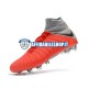 Rosso Grigio Nike Hypervenom Phantom 3 Elite DF FG Scarpe calcio