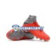 Rosso Grigio Nike Hypervenom Phantom 3 Elite DF FG Scarpe calcio