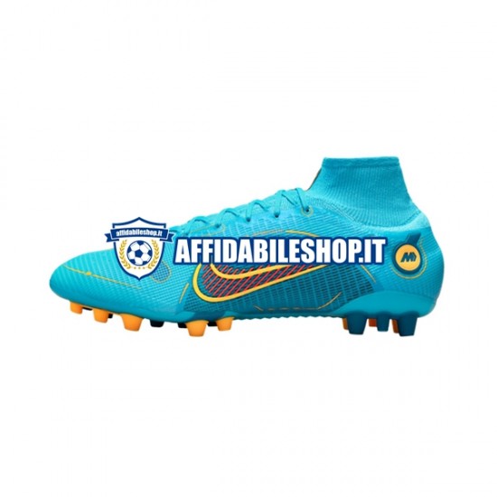 Blu Nike Mercurial Superfly VIII Blueprint Elite AG Scarpe calcio