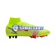 Rosso Giallo Nike Mercurial Superfly VIII Motivation Elite AG Scarpe calcio