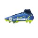 Blu Giallo Nike Mercurial Superfly VIII Recharge Elite SG Pro AC Scarpe calcio